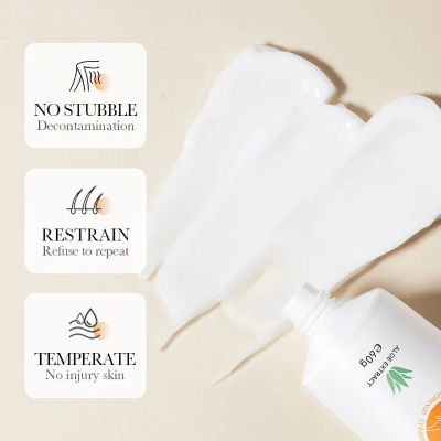 Picture of BIOAQUA Aloe Vera Mild Non Stimulating Hair Removal Cream- 60g