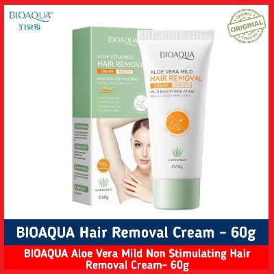Picture of BIOAQUA Aloe Vera Mild Non Stimulating Hair Removal Cream- 60g
