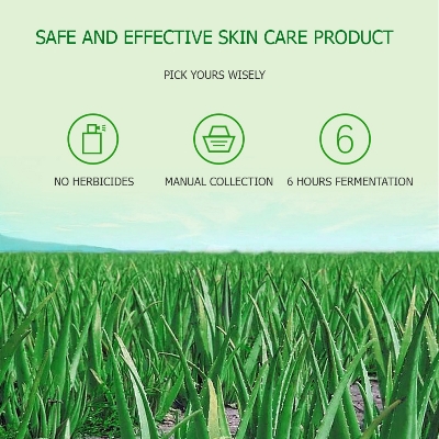 Picture of BIOAQUA Aloe Essence Moist & Smooth Aloe Vera Gel Mask- 170g