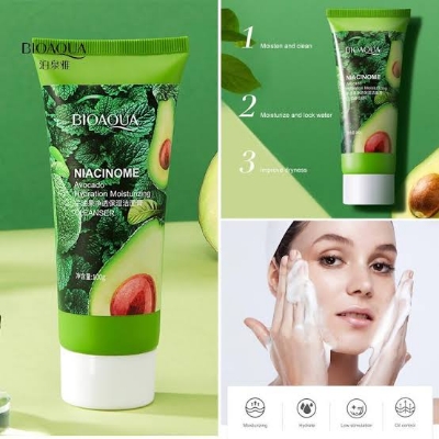 Picture of BIOAQUA Niacinome Avocado Elasticity Moisturizing Facial Cleanser 100g