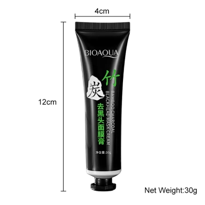 Picture of BIOAQUA Bamboo Charcoal Blackhead T Zone Pig Nose Remover Peel Msk 30g - Face Mask
