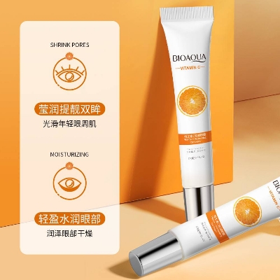 Picture of Bioaqua Vitamin C Brightening Eye Cream - Eye Skin Moisturizer- 20g