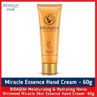 Picture of BIOAQUA Moisturizing & Hydrating Horse Ointment Miracle Skin Essence Hand Cream- 60g