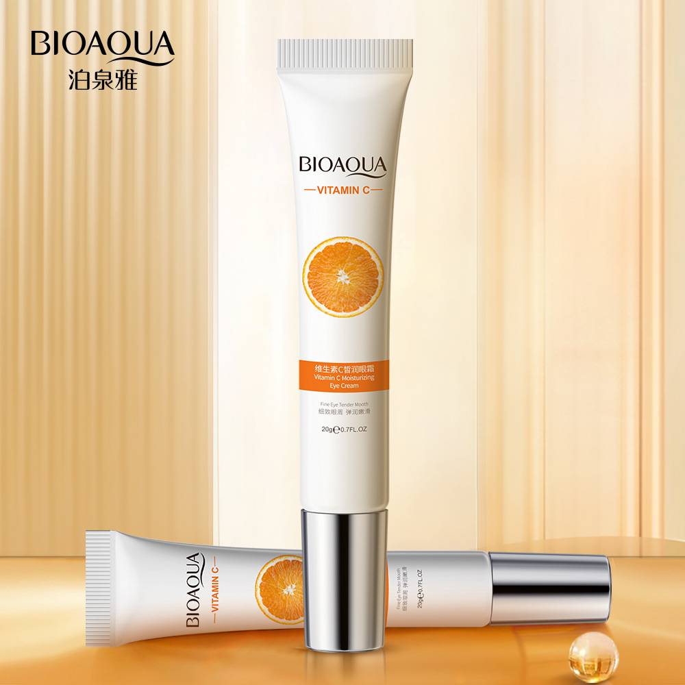 Picture of BIOAQUA Vitamin C Moisturizing Eye Cream for fine eye & Tender Mooth- 20g