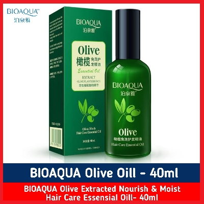Picture of BIOAQUA Olive Extracted Nourish & Moist Hair Care Essensial Oill- 40ml