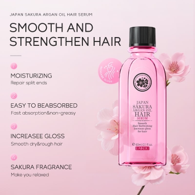 Picture of Laikou Japan Sakura Argan Hair Serum – 60ml