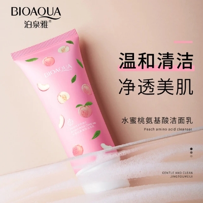 Picture of BIOAQUA Peach Extract AmionoAcid Cleanser - 100gm