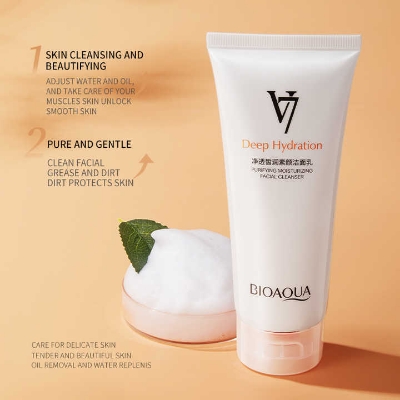 Picture of Bioaqua V7 Deep Hydration Moisturizing Facial Cleanser

- 100g