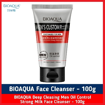Picture of Deep Cleasing Men Oil Control Strong Milk Face Cleanser- 100g