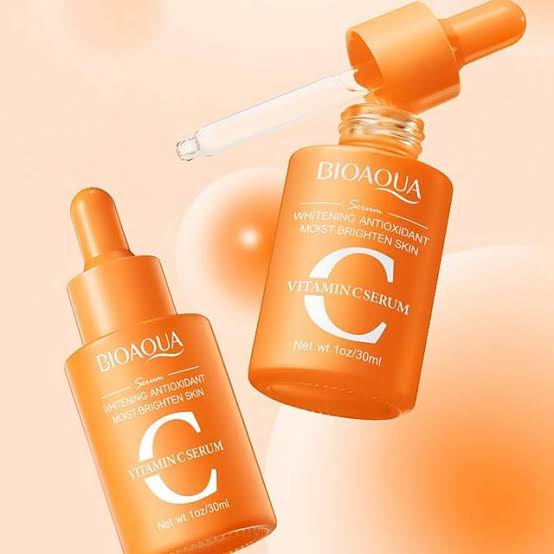 Picture of BIOAQUA Vitamin C Facial Serum Hyaluronic Acid Essence Anti-Aging Moisturizing Face Skin Care 30ml