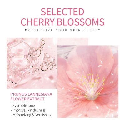 Picture of LAIKOU Japan Sakura Face Wash Foam Cleanser Soft Brush Deep Cleansing-50gm