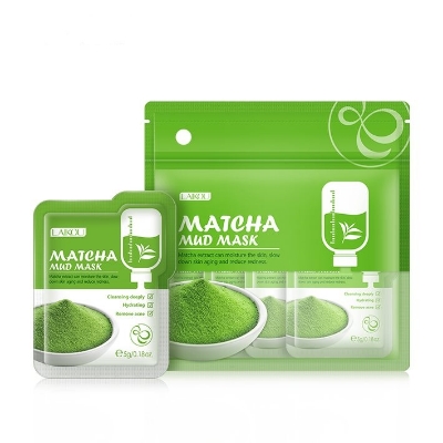 Picture of LAIKOU Deep Cleansing 12 Pcs/Set Matcha Mud Mask- 5gX12 Pcs