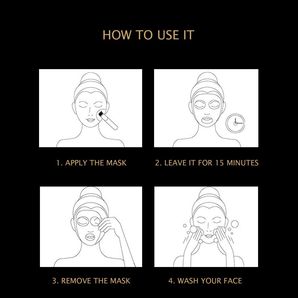 Picture of BIOAQUA Moisturizing & Cleansing Yeast Collagen Mask Cream- 30g