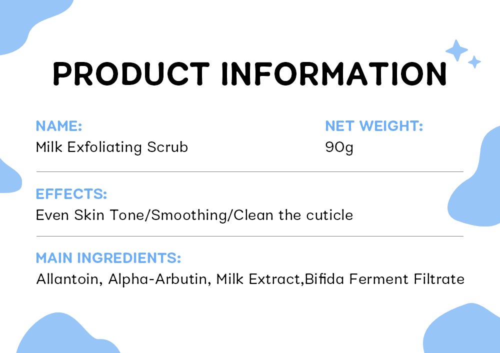 Picture of LAIKOU Milk Silky Smooth & Naturally Radiant Exfoliating Scrub- 90g