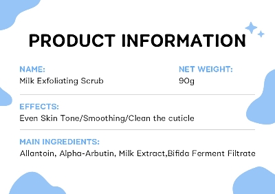 Picture of LAIKOU Milk Silky Smooth & Naturally Radiant Exfoliating Scrub- 90g