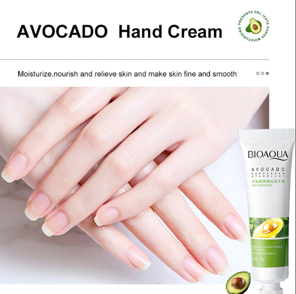 Picture of BIOAQUA Moisturizing & Tender Skin Avocado Extract Hand Cream- 30g