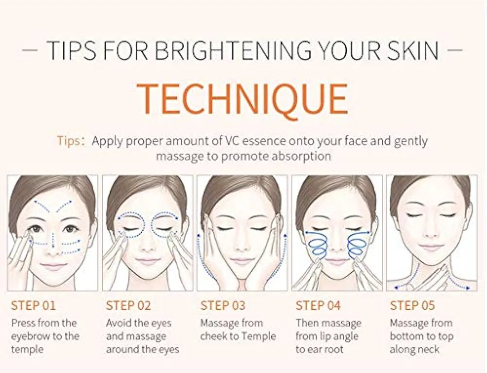 Picture of LAIKOU Vitamin C Serum for Face, Facial Serum with Hyaluronic Acid For Fairness, Pigmentation, Advanced Korean Formula, 17 ML