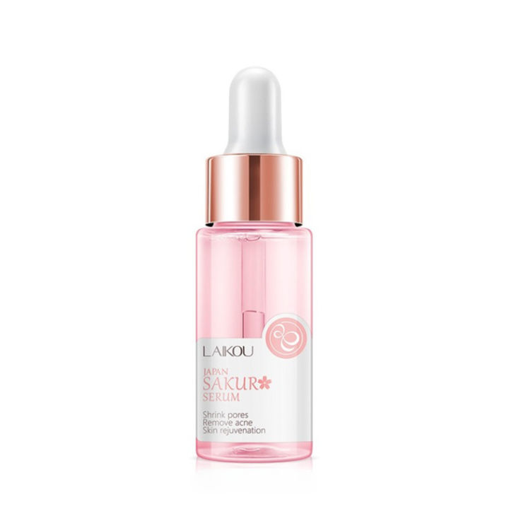 Picture of LAIKOU Sakura Japan Extract Shrink Pores Remove Acne Skin Cherry Blossom Essence- 17 ml
