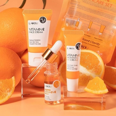 Picture of Laikou Vitamin C Skincare Set Travel Kit – 3pcs