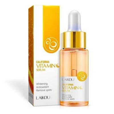 Picture of LAIKOU Vitamin C Serum for Face, Facial Serum with Hyaluronic Acid For Fairness, Advanced Korean Formula, 17 ML