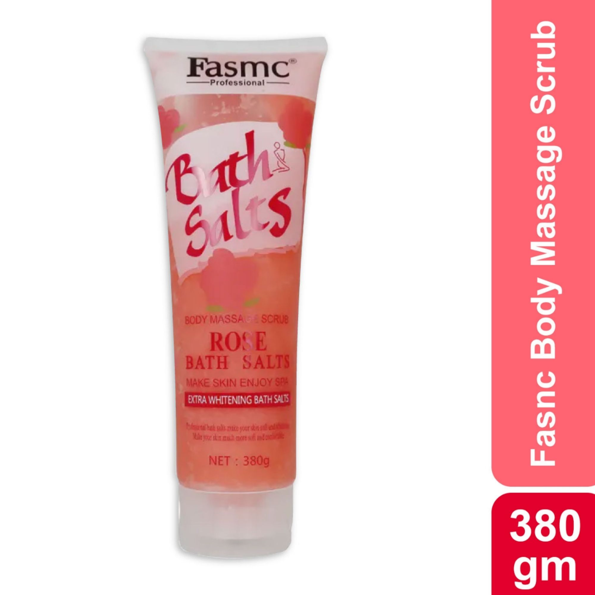 Picture of FASMC Rose Bath Salts Body Massage Scrub – 380g