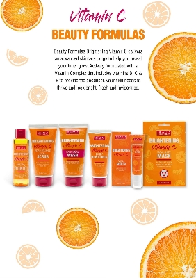 Picture of BEAUTY FORMULAS Brighten Vitamin C Micro-Polishing Facial Scrub- 150ml