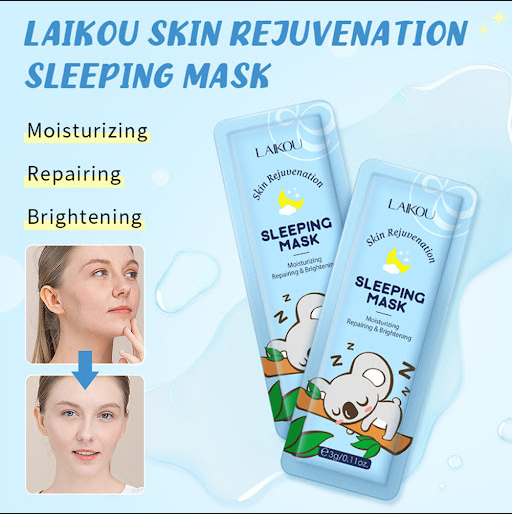 Picture of LAIKOU 5 Pcs Skin Care Moisturizing Skin Care Sleeping Mask Face Mask- 3g/Each