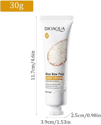 Picture of BIOAQUA Rice Extracted Hydrating & Smooth Hand Cream- 30g