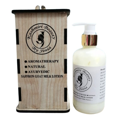 Picture of Kashmiri Beauty By Jinia Saffron Goat Milk Lotion