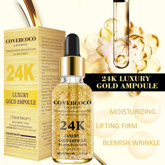 Picture of Covercoco London 24K Gold Luxury Ampoule Serum- 30ml