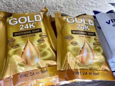 Picture of Gold 24k Whitening Soap 80g