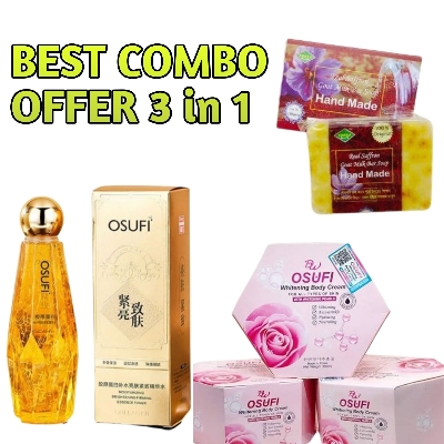 Picture of Special Osufi Skin Care Combo ( Serum + Saffron Soap + Body Cream)