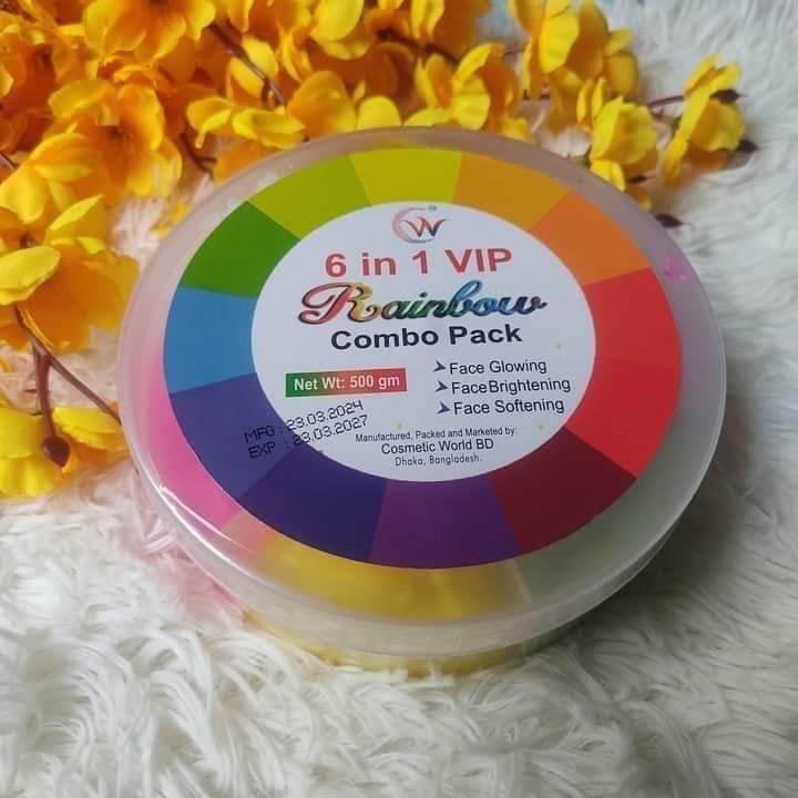Picture of Rainbow 6- in-1 VIP Facial Kit Combo Pack- 500g