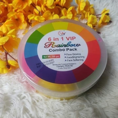 Picture of Rainbow 6- in-1 VIP Facial Kit Combo Pack- 500g