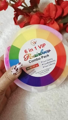 Picture of Rainbow 6- in-1 VIP Facial Kit Combo Pack- 500g