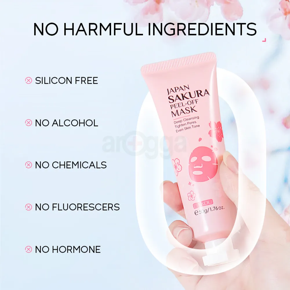 Picture of LAIKOU Japan Sakura Deep Cleansing Peel-Off Mask- 50g