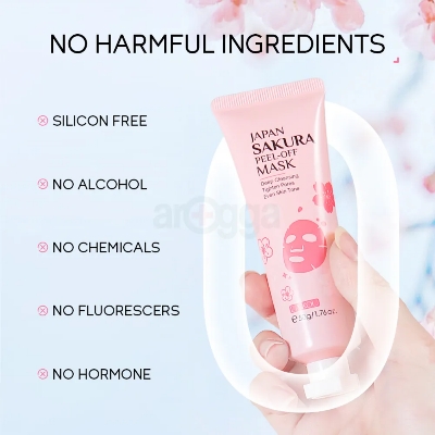 Picture of LAIKOU Japan Sakura Deep Cleansing Peel-Off Mask- 50g