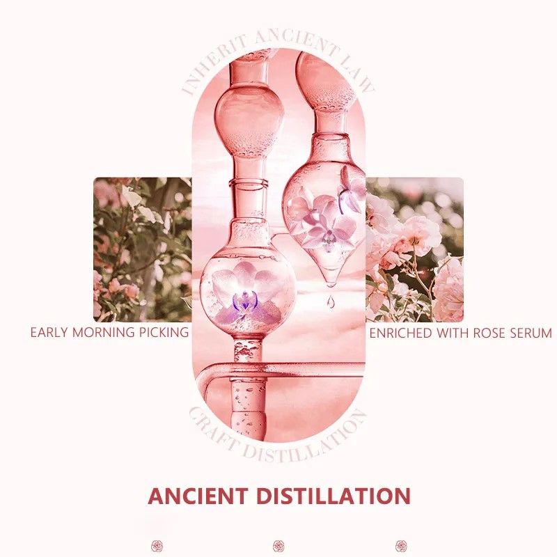 Picture of BIOAQUA Rose essential oil pure Moisturizing Lock water Body massage nursing Brighten skin flower essential oil- 30ml