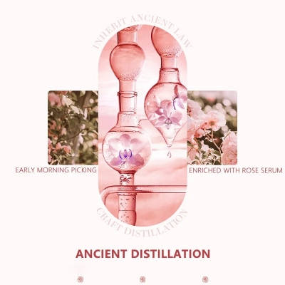 Picture of BIOAQUA Rose essential oil pure Moisturizing Lock water Body massage nursing Brighten skin flower essential oil- 30ml