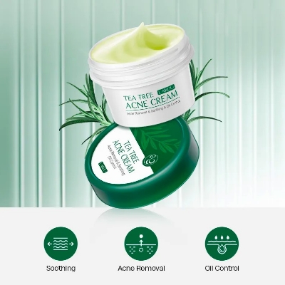 Picture of LAIKOU Tea Tree Acne Removal & Soothing Oil Control Cream- 20g
