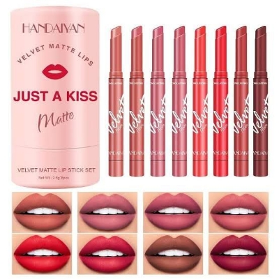 Picture of Handaiyan 8 pcs Just a Kiss Velvet Matte Lipstick Set