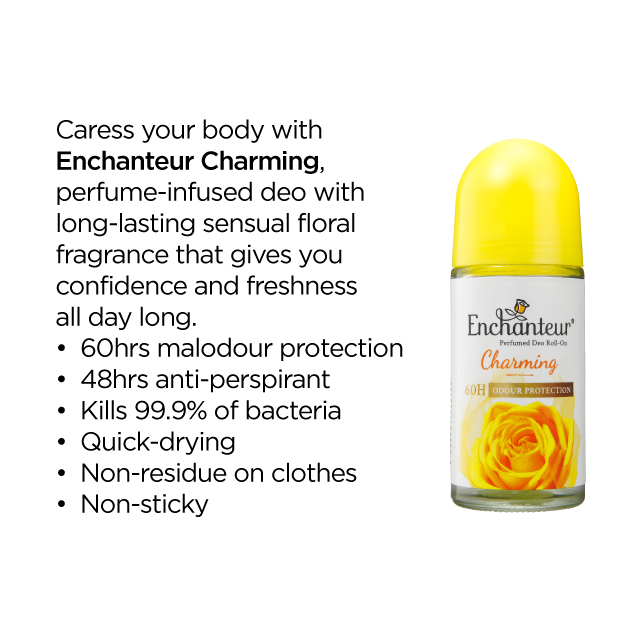 Picture of EnchanteurPerfumed Deodorant Roll-on – Charming 50ml (International Malaysian)