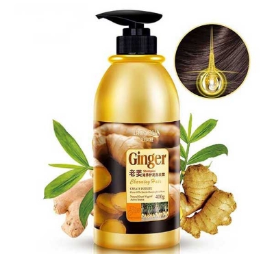 Picture of BIOAQUA Deep Cleansing Hair Growth Ginger Shampoo- 400g