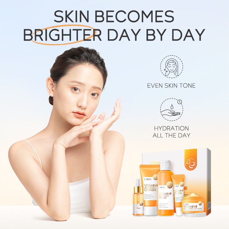 Picture of Laikou Vitamin C Skin Care Set – Combo in 5 Pcs