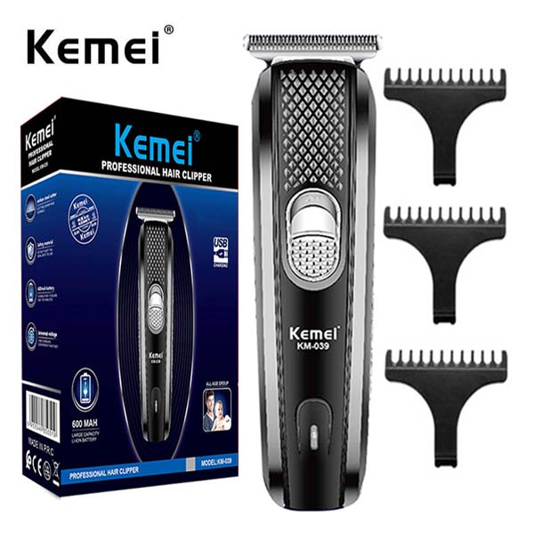 Picture of Kemei KM-039 Professional Hair Clipper For Men Edge Hair Trimmer Beard Grooming Electric Hair Cutting Machine Rechargeable Hairc
