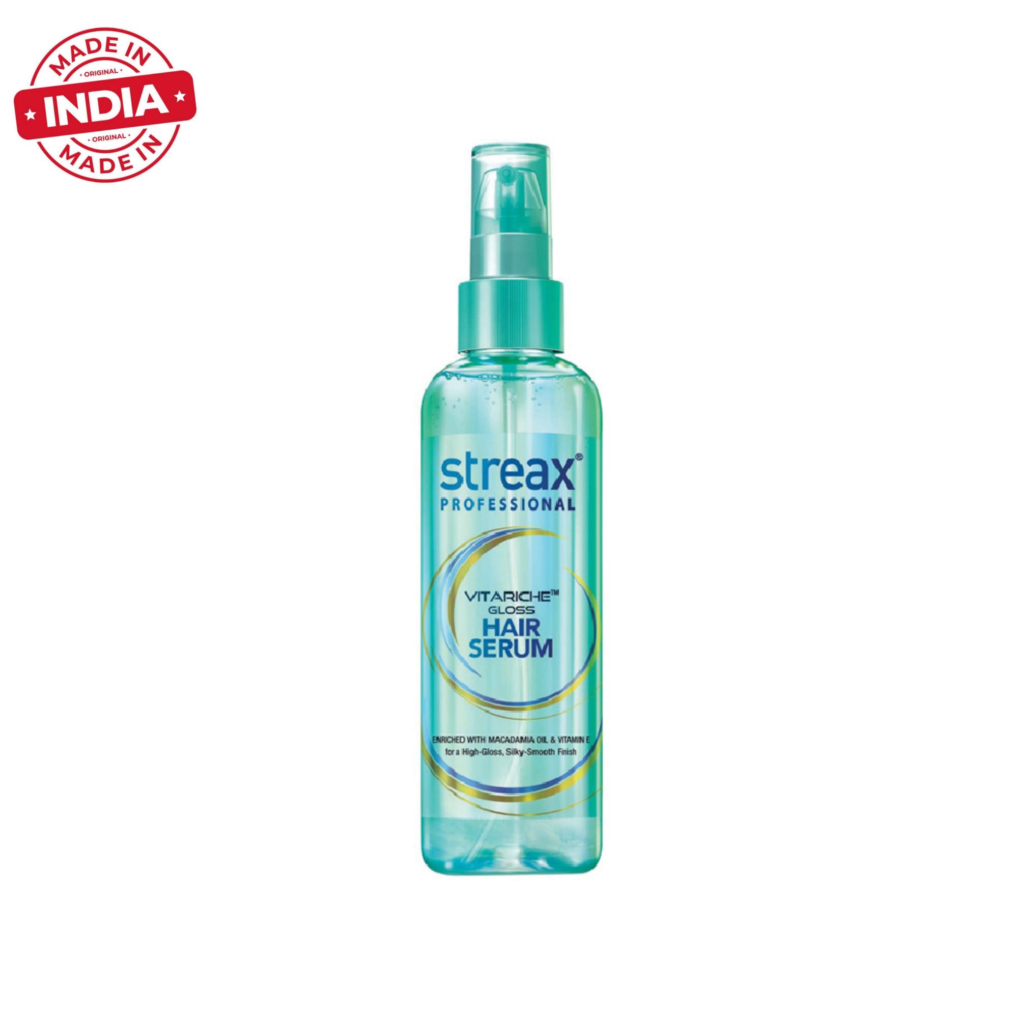 Picture of Streax Vitariche Gloss Hair Serum – 115ml (India)
