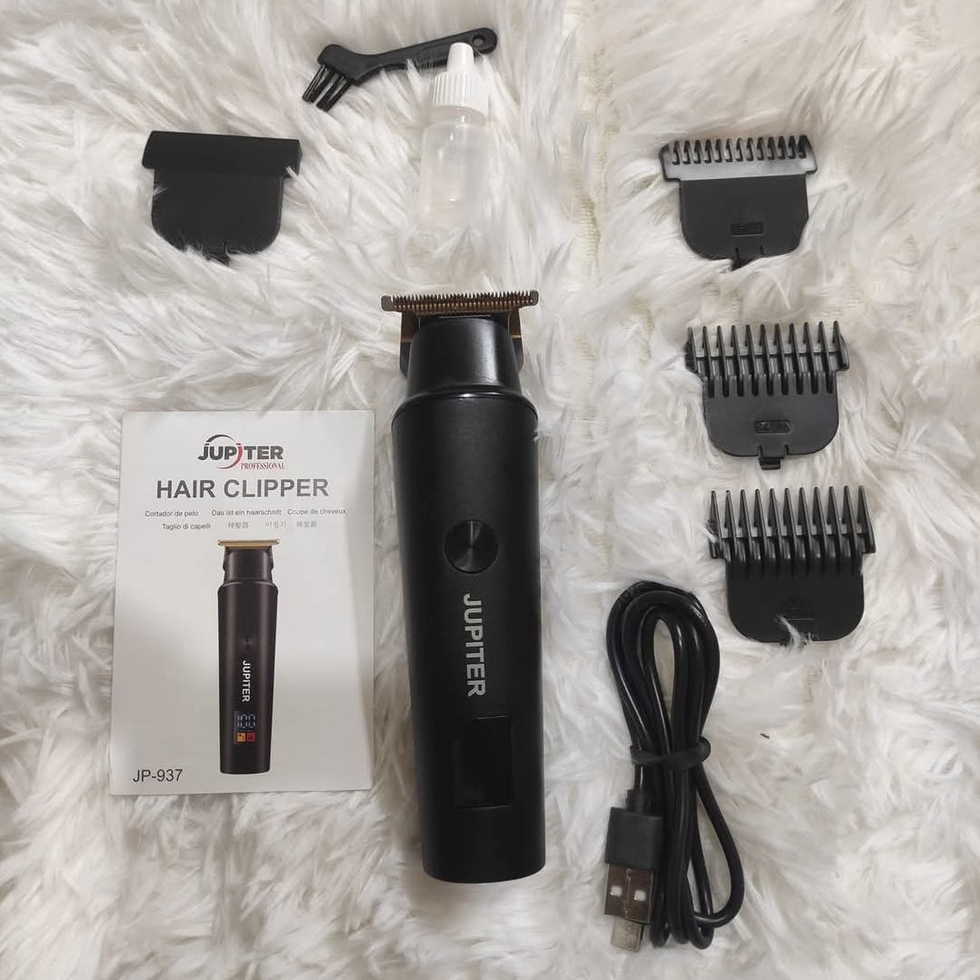 Picture of JUPITER JP -937 Rechargeable Digital Display Hair Clipper & Beard Trimmer