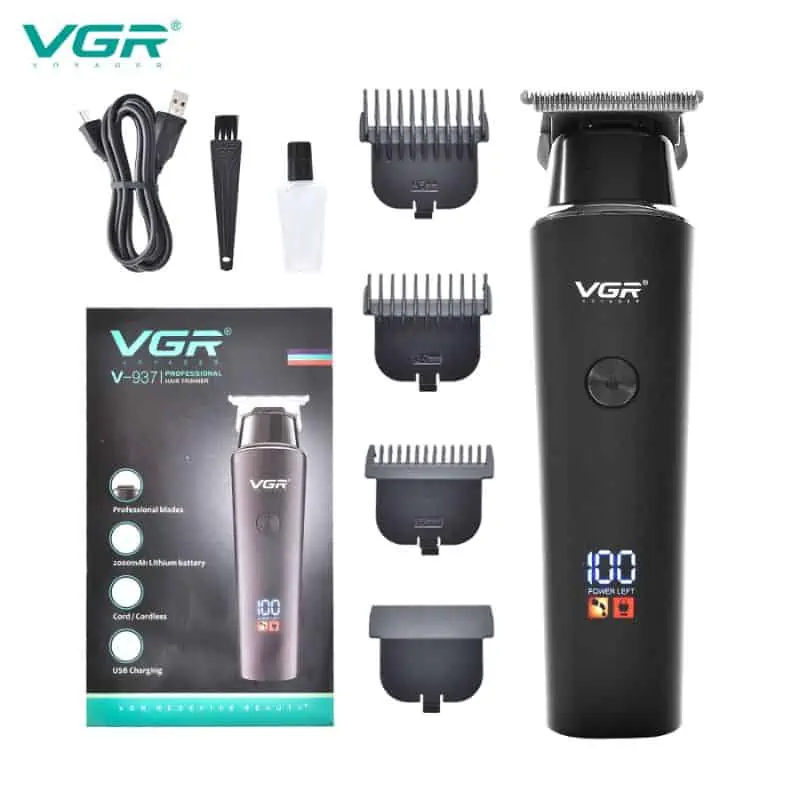 Picture of VGR V-937 Professional Rechargeable Electric Hair Trimmer With Metal Blade
