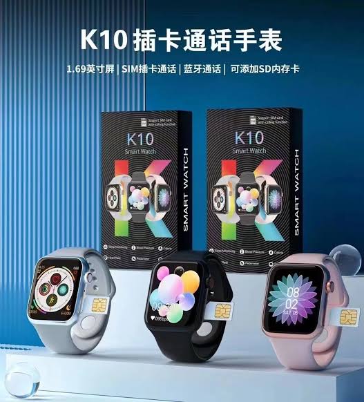 Picture of K10 Smart Watch With (Sim + Memory Card supported)