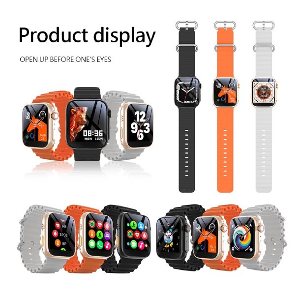 Picture of U8 Ultra Smart Watch Men Women 1.44" Bluetooth Call Smartwatch Sleeping Heart Rate Monitoring Custom Dial Sport Modes smartwatches - Imran Fashion Hut